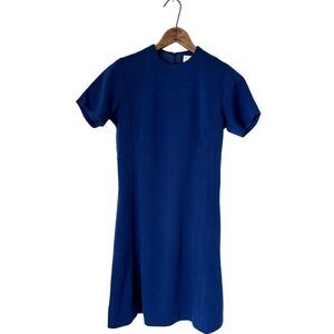 Vintage dArmigene Airline Dress in Navy Elegant Navy Dresses